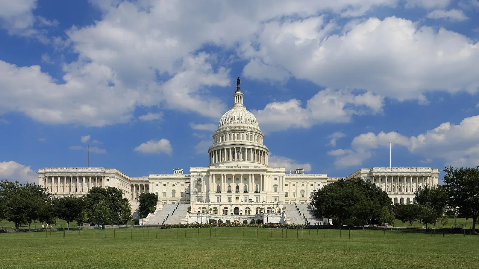 The west front of the United States Capitol in Washington, D.C., 5 September 2013. Photo by Martin Falbisoner, CC BY-SA 3.0, via Wikimedia Commons.